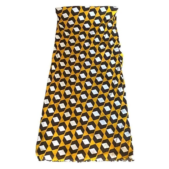 Diane Von Furstenburg Cristy Ruched Mesh Skirt - Picture 5 of 8